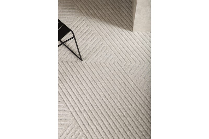 Aron Wiltonmatta 240x340 cm Rektangulär - Vit - Products - Textil & mattor - Matta - Modern matta - Friezematta