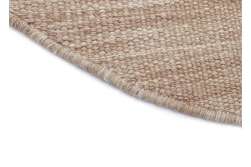 Birka Ullmatta Ø240 cm Rund - Sand - Products - Textil & mattor - Matta - Modern matta - Ullmatta
