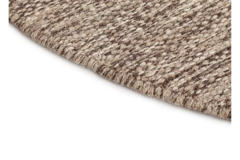 Birka Ullmatta Rund 160 cm - Mörklinne - Products - Textil & mattor - Matta - Modern matta - Ullmatta