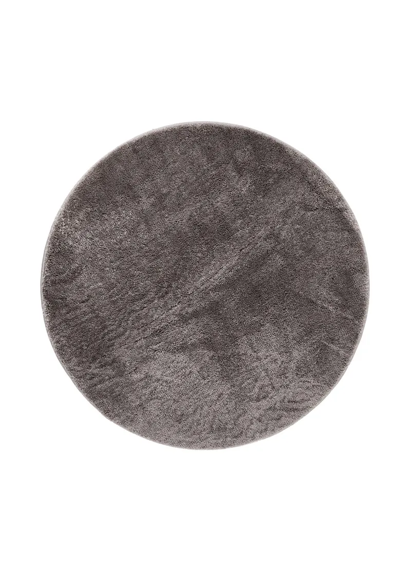 Cozy Ryamatta 160 cm Rund, Grå