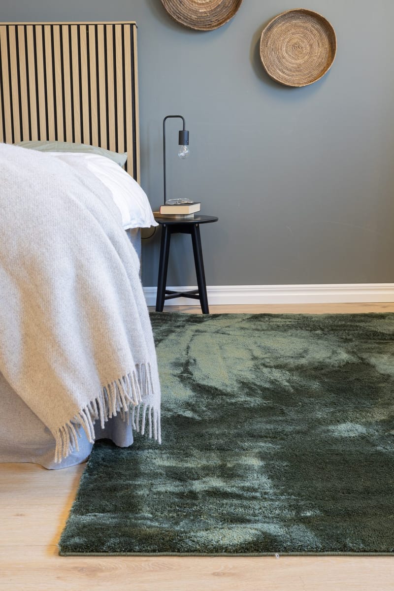 Cozy Ryamatta 200x290 cm Rektangulär - Grön - Products - Textil & mattor - Matta - Modern matta - Ryamatta