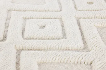 Dahlia Ullmatta 200x300 cm Rektangulär - Vit - Products - Textil & mattor - Matta - Modern matta - Ullmatta