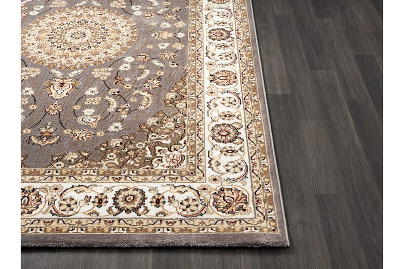 Dubai Medallion Wiltonmatta 120x170 cm - Grå - Products - Textil & mattor - Matta - Modern matta - Wiltonmatta