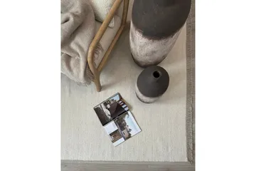 Eden Ullmatta 75x230 cm Rektangulär - Creme - Products - Textil & mattor - Matta - Modern matta - Ullmatta