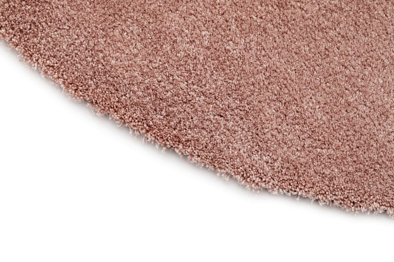 Feel Matta 120 Rund - Rosa - Products - Textil & mattor - Matta - Modern matta - Ryamatta