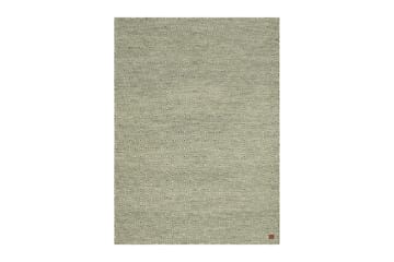 Gåsöga Ullmatta 200x300 cm Rektangulär, Grön