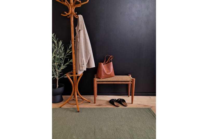 Hemse Bomullsmatta 140x200 cm - Mörkgrön - Products - Textil & mattor - Matta - Modern matta - Bomullsmatta