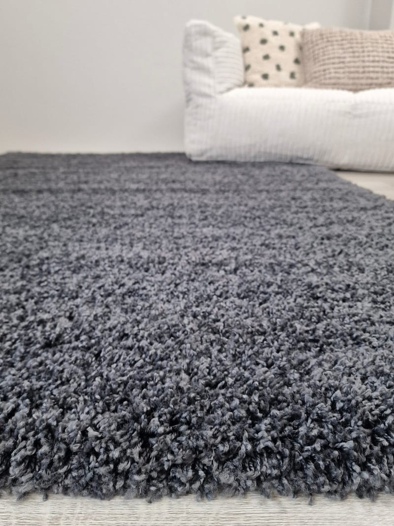 Lounge Ryamatta 160x230 cm Rektangulär - Grafit - Products - Textil & mattor - Matta - Modern matta - Ryamatta