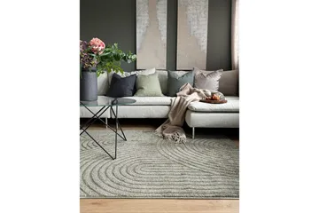 Maskinvävd Matta Genova Zen - 200x290 cm, Grön - Products - Textil & mattor - Matta - Modern matta - Wiltonmatta