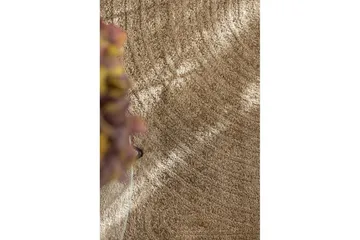 Maskinvävd Matta Genova Zen Rund - 200x200 cm, Mocca - Products - Textil & mattor - Matta - Modern matta - Wiltonmatta