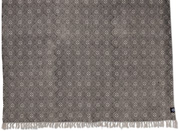 Matta Bristol Stentvättad Bomull 160 cm Rund - svart och beige - Products - Textil & mattor - Matta - Modern matta - Bomullsmatta
