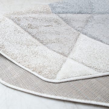 Matta Navon Carved 200x200 cm - Grå/Beige - Products - Textil & mattor - Matta - Modern matta - Wiltonmatta