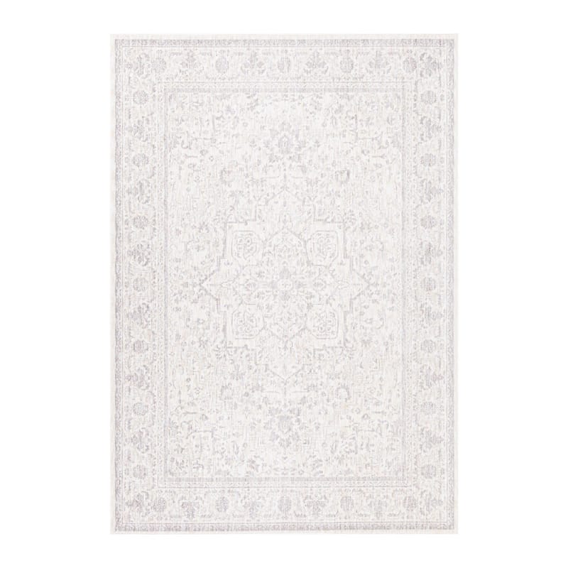 Matta Tindor 160x230 cm, vit/beige