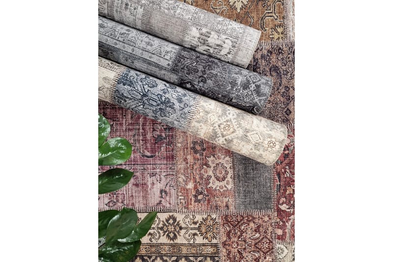 Patchwork Wiltonmatta 80x300 cm - Flerfärgad - Products - Textil & mattor - Matta - Modern matta - Wiltonmatta