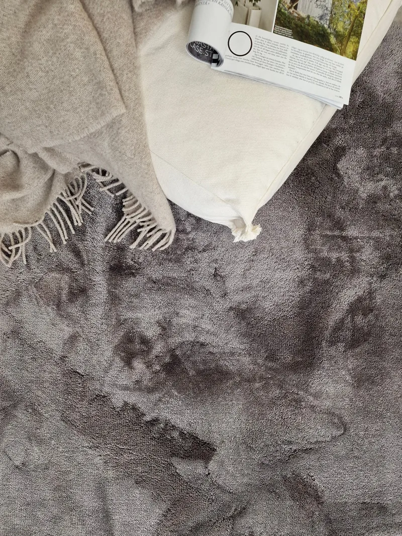 Cozy Ryamatta 240x340 cm Rektangulär - Grå - Products - Textil & mattor - Matta - Modern matta - Ryamatta