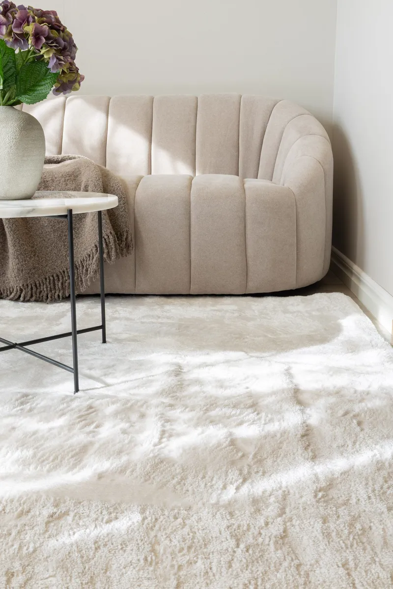 Cozy Ryamatta 240x340 cm Rektangulär - Vit - Products - Textil & mattor - Matta - Modern matta - Ryamatta