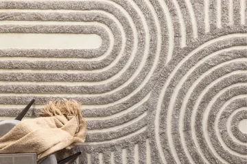 Nikita Ryamatta 200x290 cm - Grå - Products - Textil & mattor - Matta - Modern matta - Ryamatta