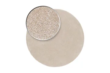 Sheraton Ryamatta Rund 160 cm - Creme - Products - Textil & mattor - Matta - Modern matta - Ryamatta