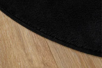 Soft Wiltonmatta Rund 120 cm - Svart - Products - Textil & mattor - Matta - Modern matta - Wiltonmatta
