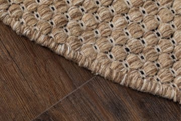 Torekov Ullmatta Rund 240 cm - Linne - Products - Textil & mattor - Matta - Modern matta - Ullmatta
