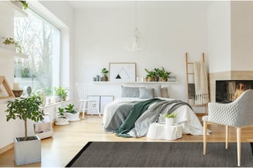 Torsby Ullmatta 300x400 cm Rektangulär - Svart - Products - Textil & mattor - Matta - Modern matta - Ullmatta