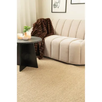 Ullmatta Ekeby Kvadrat - 240x240 cm, Linne - Products - Textil & mattor - Matta - Modern matta - Ullmatta