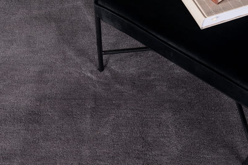Undra Viskos-look Matta Rund 200 - Mörkgrå - Products - Textil & mattor - Matta - Modern matta - Viskosmatta & konstsilkesmatta