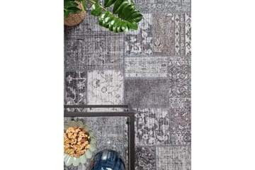 Patchwork Wiltonmatta 240x330 cm Rektangulär - Grå - Products - Textil & mattor - Matta - Modern matta - Wiltonmatta
