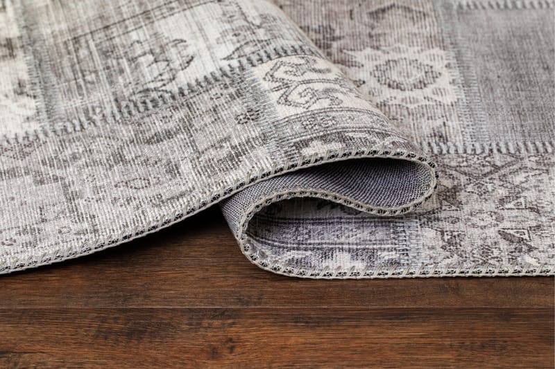 Patchwork Wiltonmatta 240x330 cm Rektangulär - Silver - Products - Textil & mattor - Matta - Modern matta - Wiltonmatta