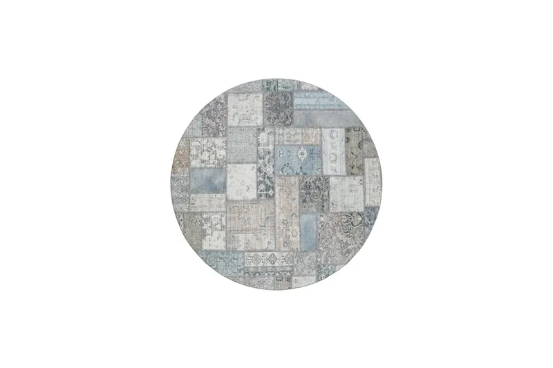 Tarfaya Friezematta Rund 240 cm, Natur