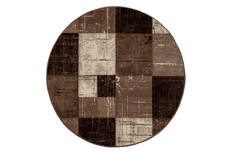 London Square Matta Rund 120 - Nougat - Products - Textil & mattor - Matta - Modern matta - Wiltonmatta