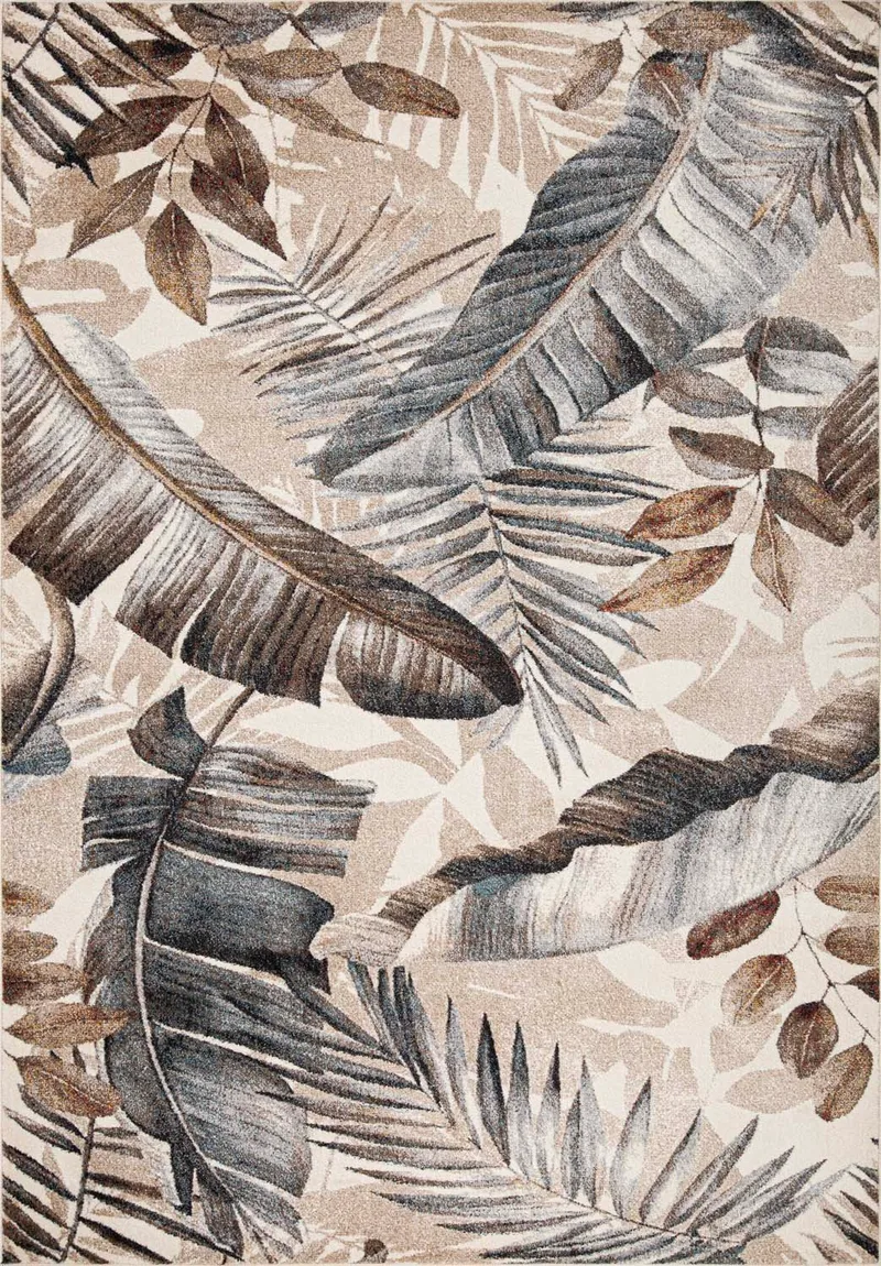 Matta Yelvi 133x190 cm, beige/brun