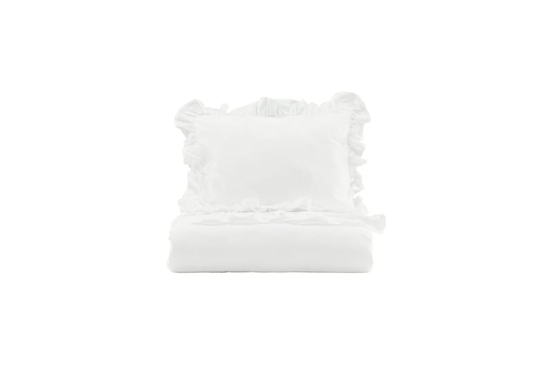 Levi Bäddset 2-Dels 150x200/50x60 cm - Vit - Products - Textil & mattor - Sängkläder - Bäddset & påslakanset - Påslakanset dubbelsäng