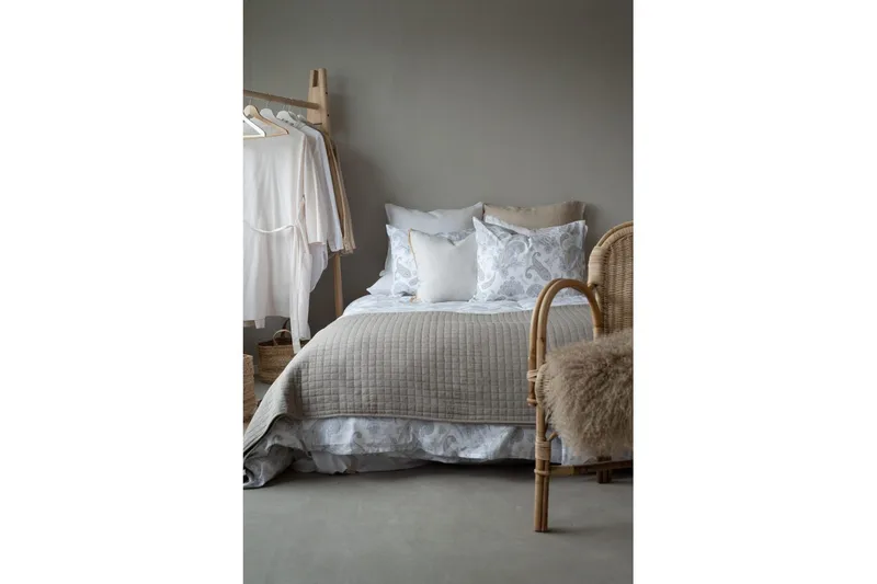 Påslakanset Enkelsäng 2-Dels Tilly - Grå - Products - Textil & mattor - Sängkläder - Bäddset & påslakanset - Påslakanset dubbelsäng