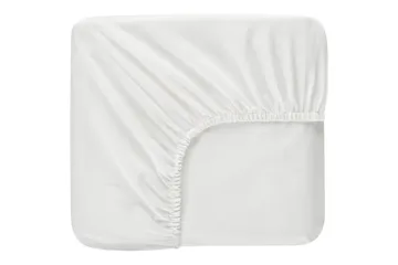 Dra-på-lakan Borganäs of Sweden - 210 x 210 cm, Vit - Products - Textil & mattor - Sängkläder - Lakan - Dra på lakan