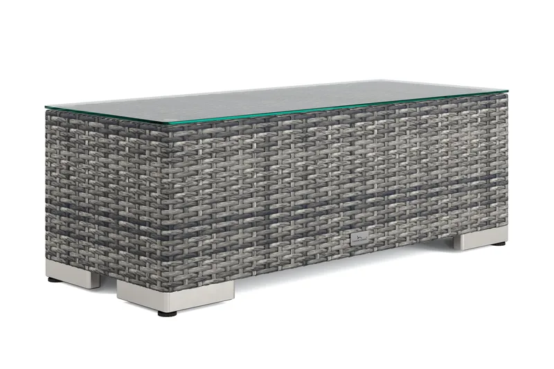 Bahamas Avslut utomhus 38x90 cm - Grå - Products - Utemöbler & utemiljö - Övrigt utemöbler - Moduler utesoffa