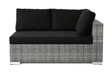 Bahamas Högermodul utomhus 140 cm i konstrotting