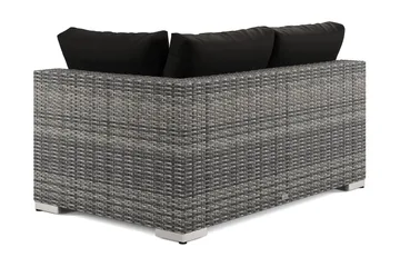 Bahamas Högermodul utomhus 140 cm i konstrotting - Grå - Products - Utemöbler & utemiljö - Övrigt utemöbler - Moduler utesoffa - Vänstermodul utesoffa