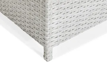 James Mittmodul utomhus i konstrotting - Vit / Ljusgrå dynor - Products - Utemöbler & utemiljö - Övrigt utemöbler - Moduler utesoffa - Mittmodul utesoffa