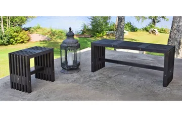 Ulrey Utestol - Kolgrå - Products - Utemöbler & utemiljö - Övrigt utemöbler - Moduler utesoffa - Fotpall & pall utomhus