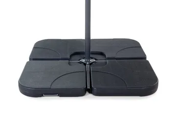 Sunny Parasollfotsvikt 52 cm 4 Delar - Svart - Products - Utemöbler & utemiljö - Övrigt utemöbler - Tillbehör utemöbler - Parasollfot