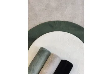 Tvättbar Matta Soft Rund - 160x160 cm, Melerad Linne - Products - Utemöbler & utemiljö - Balkong & altan - Balkonggolv - Plastmatta balkong