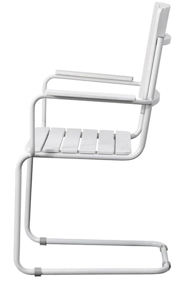 Utematstol Holmö med Armstöd - Vit - Products - Utemöbler & utemiljö - Balkong & altan - Balkongmöbler - Balkongstol