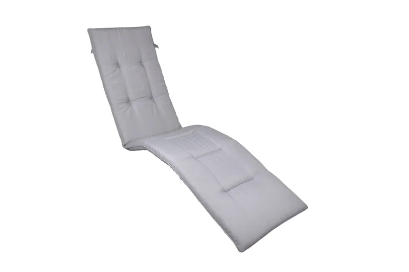 Basis Däckstolsdyna Ljusgrå, Fritab