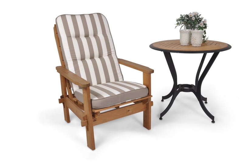 Standard Flockdyna 56x54 cm - Vit - Products - Utemöbler & utemiljö - Dynor - Övriga dynor