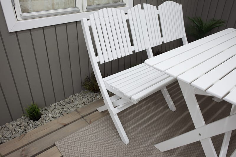 Delpino Utesoffa - Vit - Products - Utemöbler & utemiljö - Loungemöbler - Loungesoffor