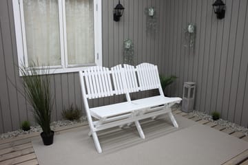 Delpino Utesoffa - Vit - Products - Utemöbler & utemiljö - Loungemöbler - Loungesoffor