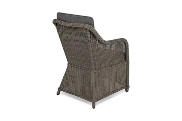 Marcus Fåtölj m Dyna - Grå - Products - Utemöbler & utemiljö - Loungemöbler - Loungestol utomhus