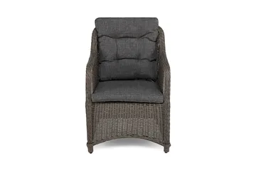 Marcus Fåtölj m Dyna - Grå - Products - Utemöbler & utemiljö - Loungemöbler - Loungestol utomhus