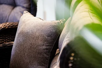 Marcus Soffgrupp 2-sits Ink. Fåtöljer - Svart / Gråa dynor - Products - Utemöbler & utemiljö - Loungemöbler - Loungeset & loungegrupp